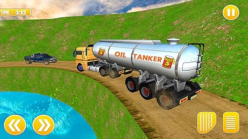 Offroad Fuel Tanker 3D Oil TPT