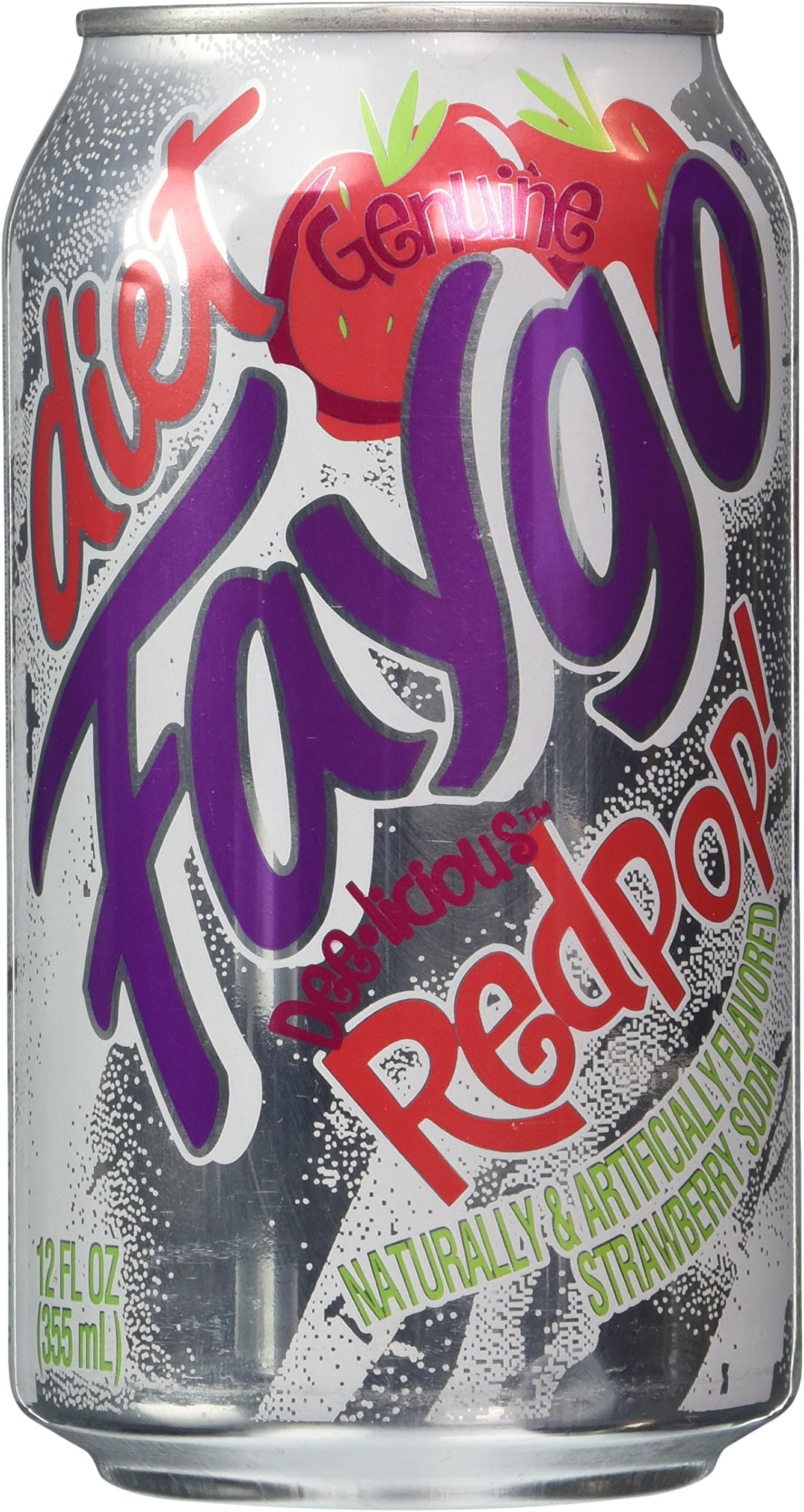 diet redpop strawberry soda, 12-pack 12-fl. oz. cans