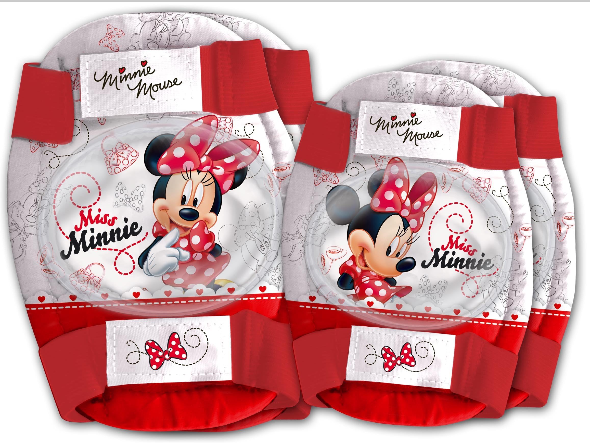 Disney MINNIE MOUSE Childrens Elbow and Knee Pads Set Kids Skate
