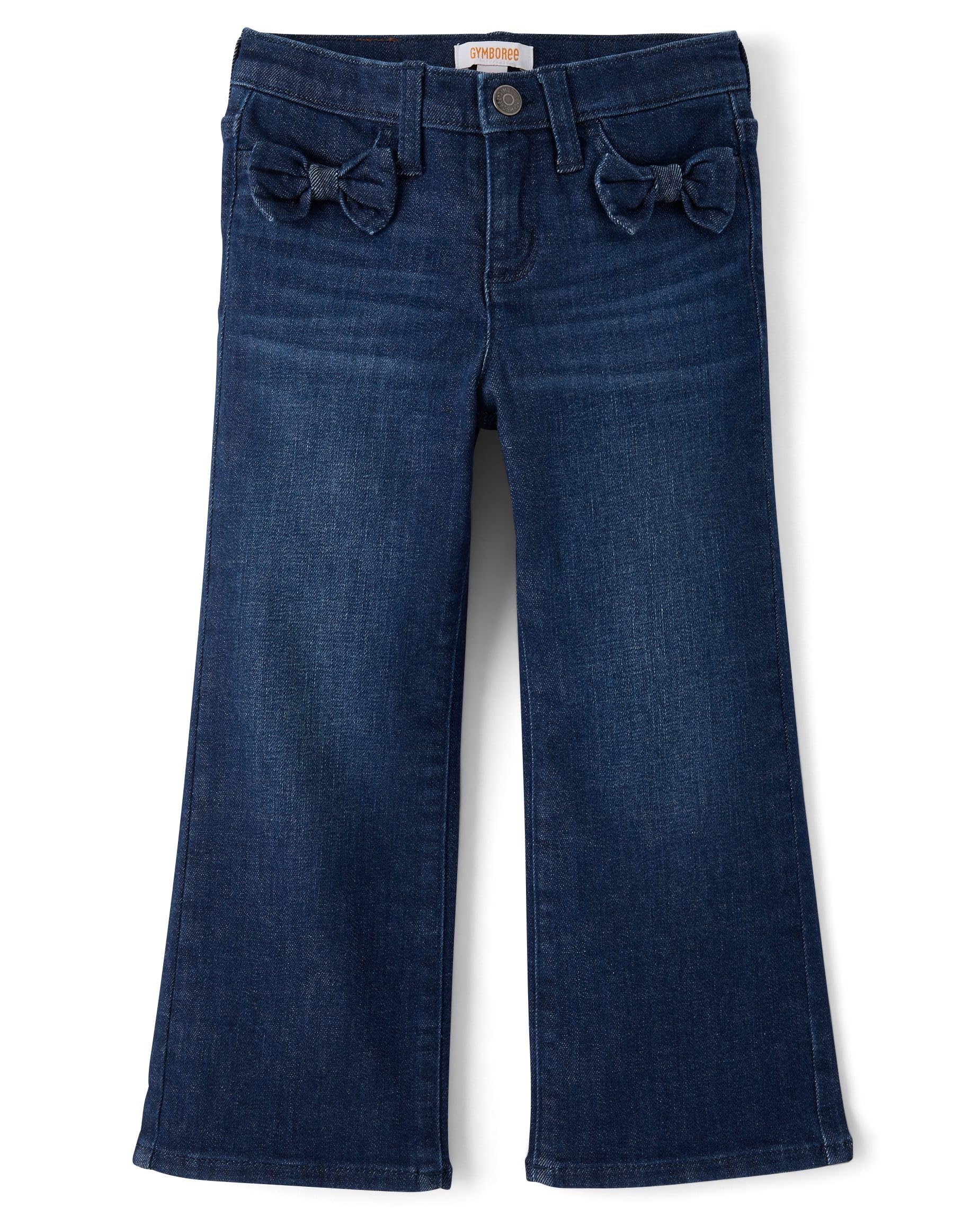 Gymboree Girls' and Toddler Wide Leg Jeans