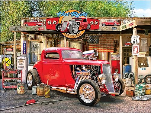 Miniatura 7 de RoseArt - American Nostalgia - American Grill - Rompecabezas de 550 piezas para adultos