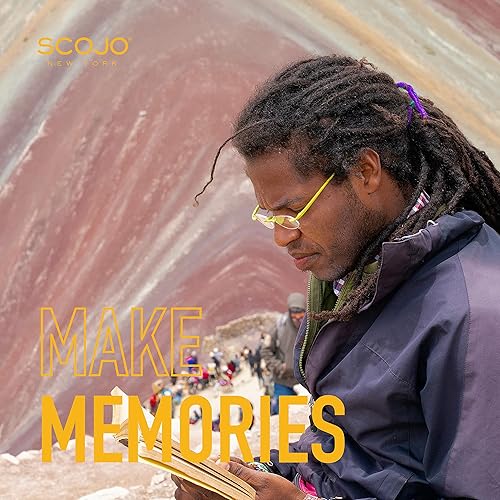 Miniatura 7 de SCOJO New York Gels - Gafas de lectura originales para lectores ultraligeros sin montura para mujeres y hombres