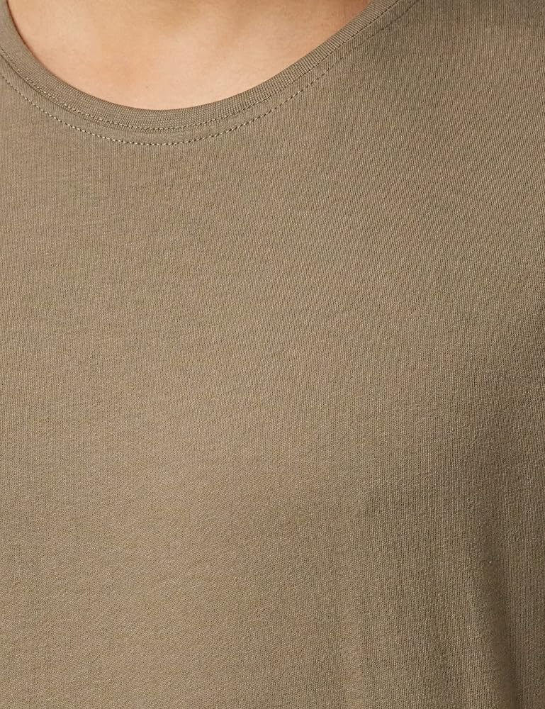 Maglietta Uomo Maniche Corte - Cotone 100%, Taglio Lungo, XS-5XL | T-Shirt Basic Per Streetwear - Foto 8