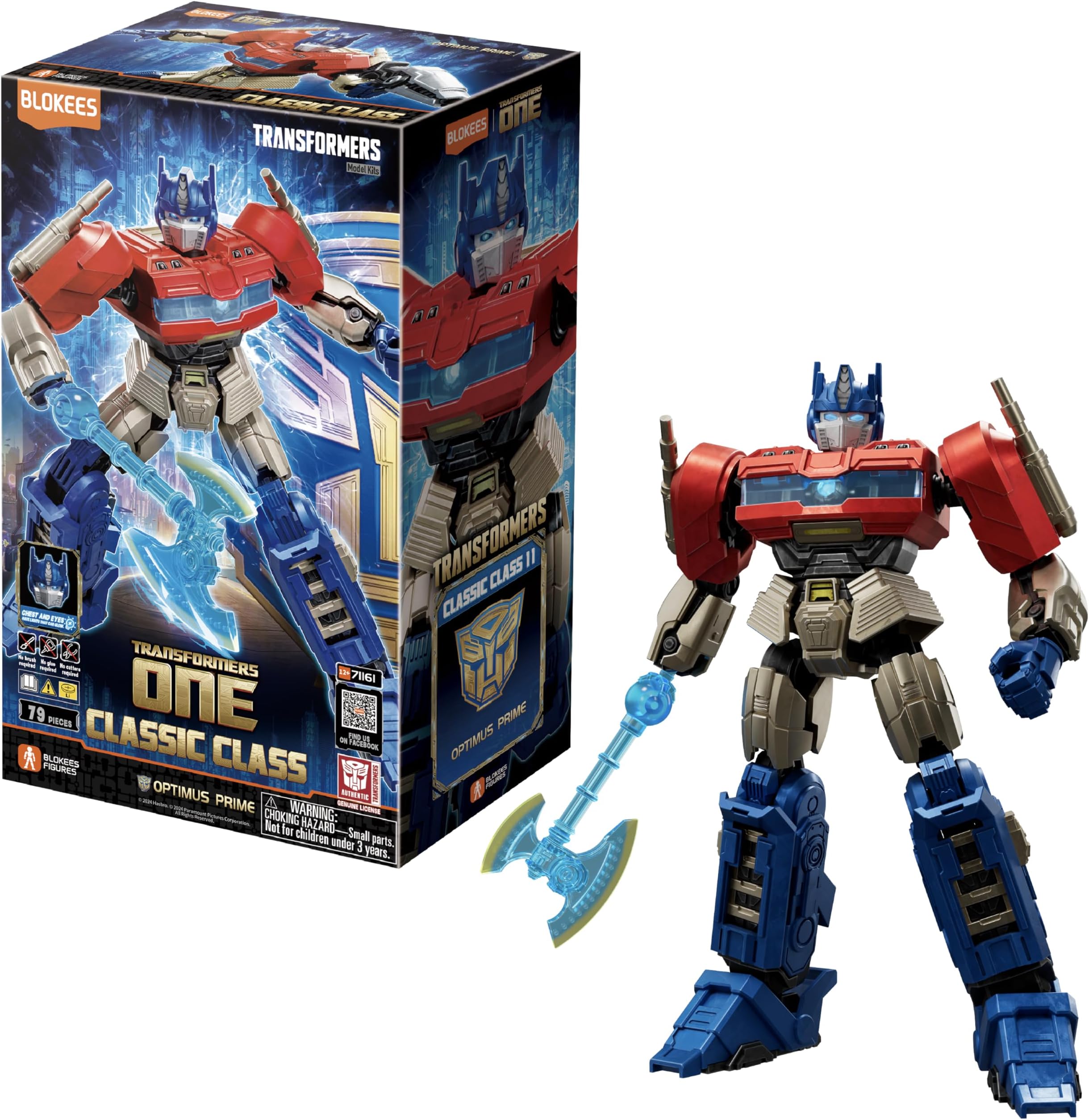 Blokees Transformers Classic Class Optimus Prime Model