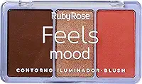 Ruby Rose - Paleta De Contorno Iluminador Blush Hb75263