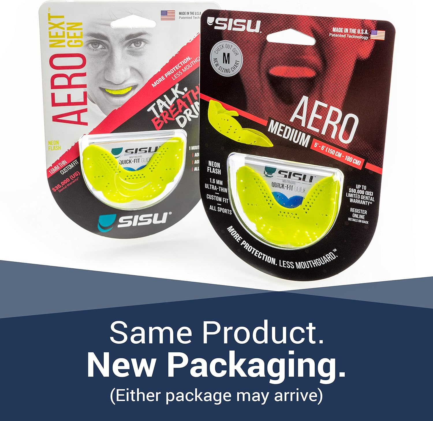 SISU Sports Mouth Guard, Aero 1.6mm Mouthguard for Basketball, Soccer, Hockey, Lacrosse, Custom Fit for Youth and Adults, Lucky Lavender, Medium : Sports & Outdoors