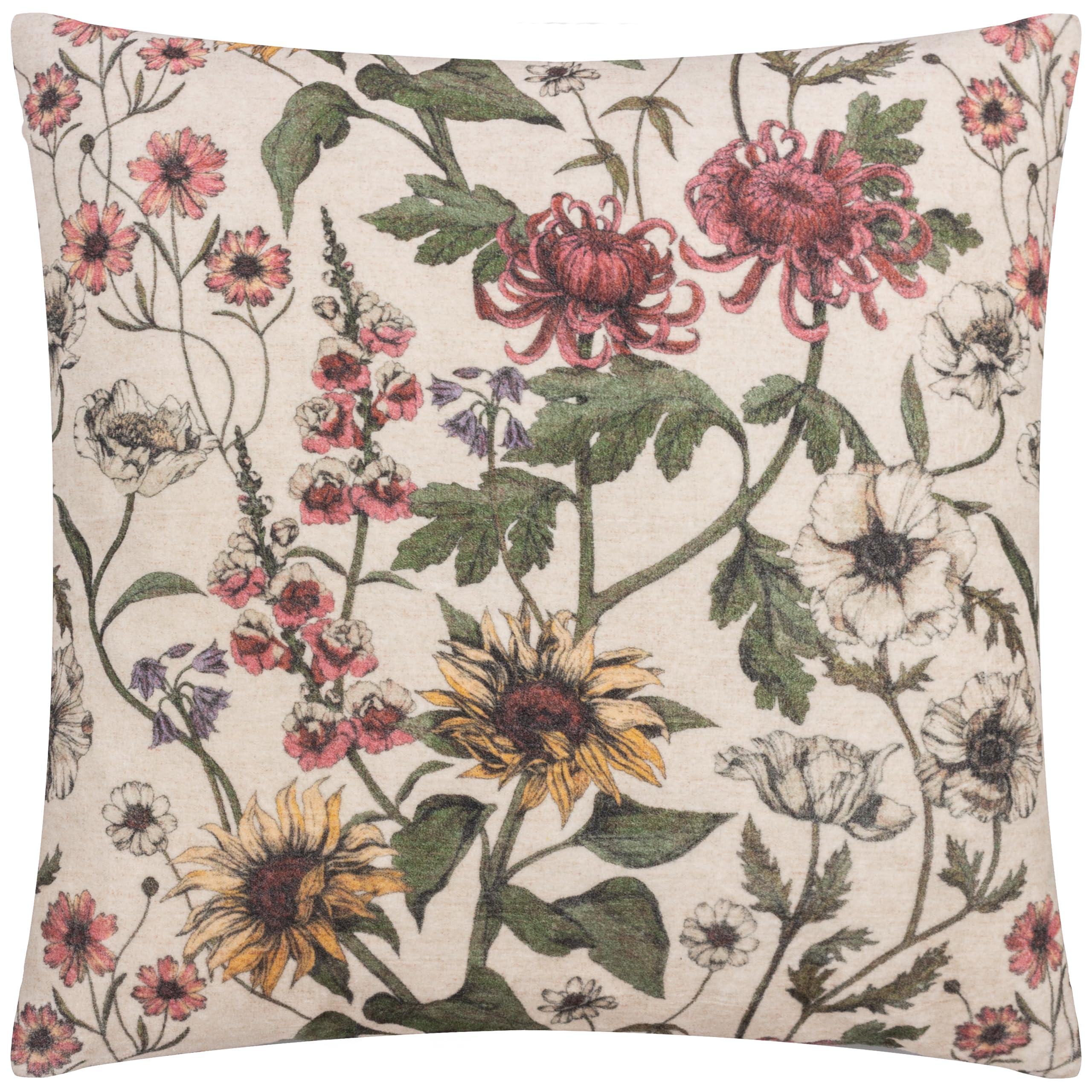 furn. Wylder Nature Wallflower Floral Feather Filled Cushion