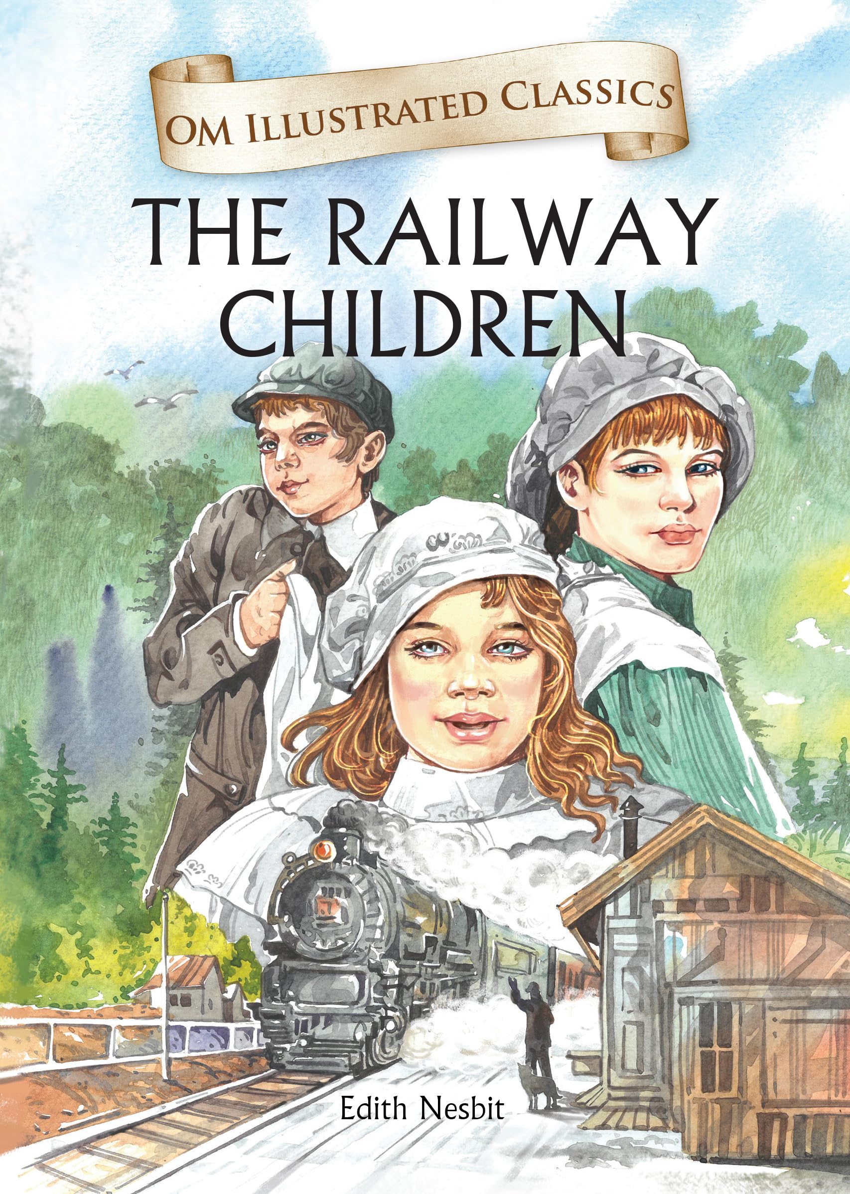 Om Books International Children Classics - A Tale of Two Cities: Illustrated Abridged Classics with Practice Questions (Om Illustrated Classics for Kids)