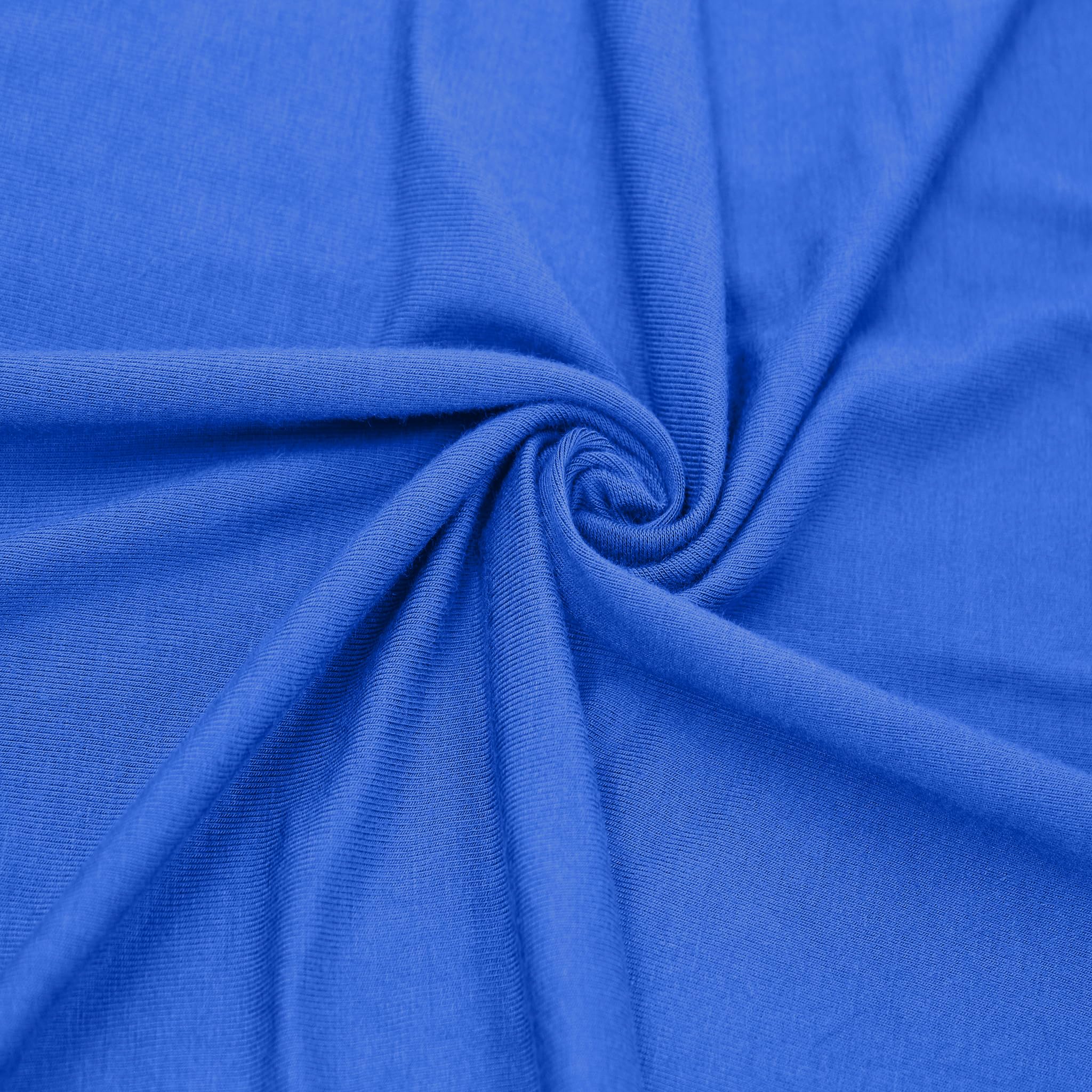 60" Wide Rayon Spandex Jersey Knit Fabric by The Yard - 4-Way Stretch, 200GSM, Medium Weight -Soft & Breathable - Apparel, Accessories, Maternity & Decorations — view 40