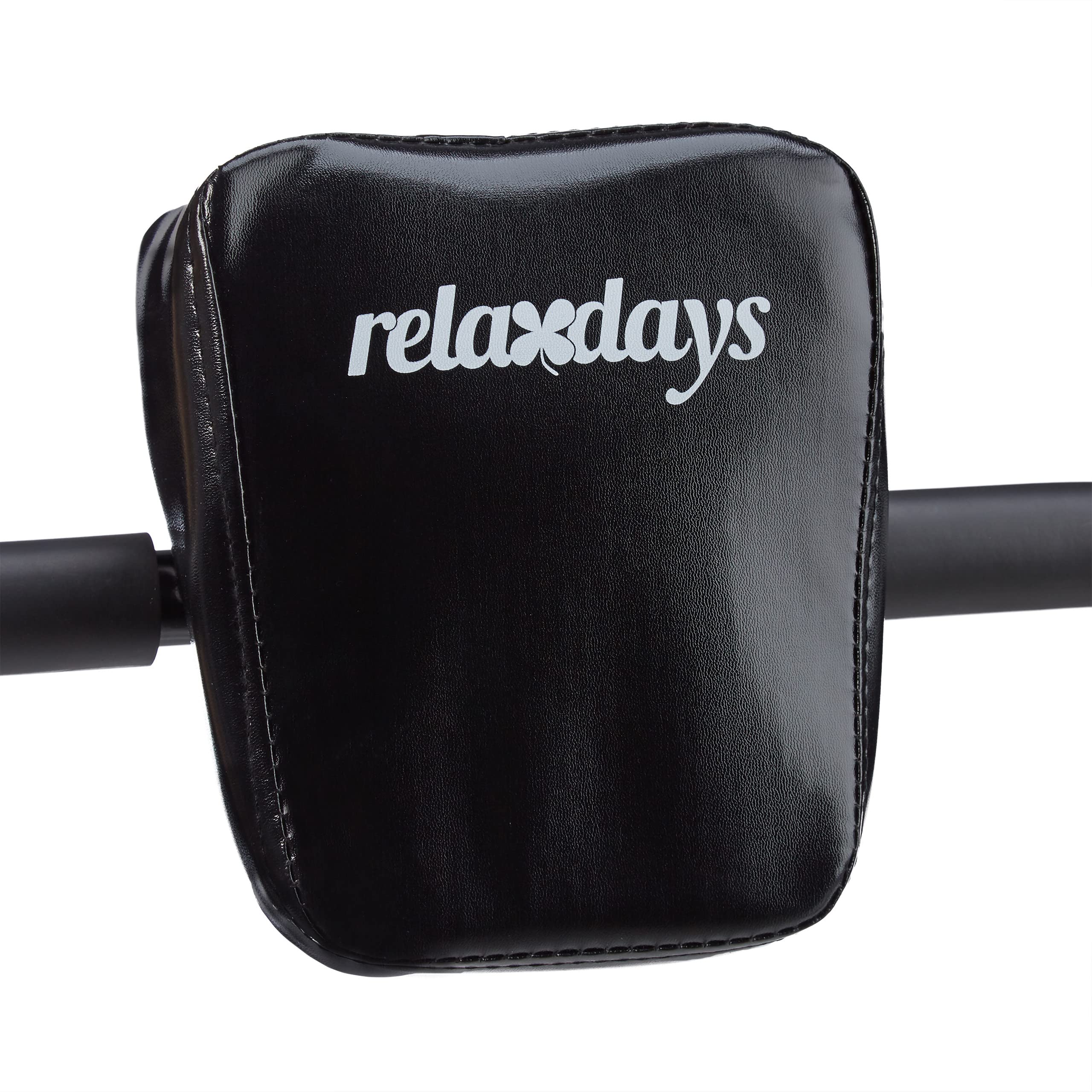 Relaxdays Bauchtrainer AB Roller, Bauchmuskeltrainer, faltbar, HxBxT: 66 x 70 x 70 cm, Sixpack Fitness Trainer