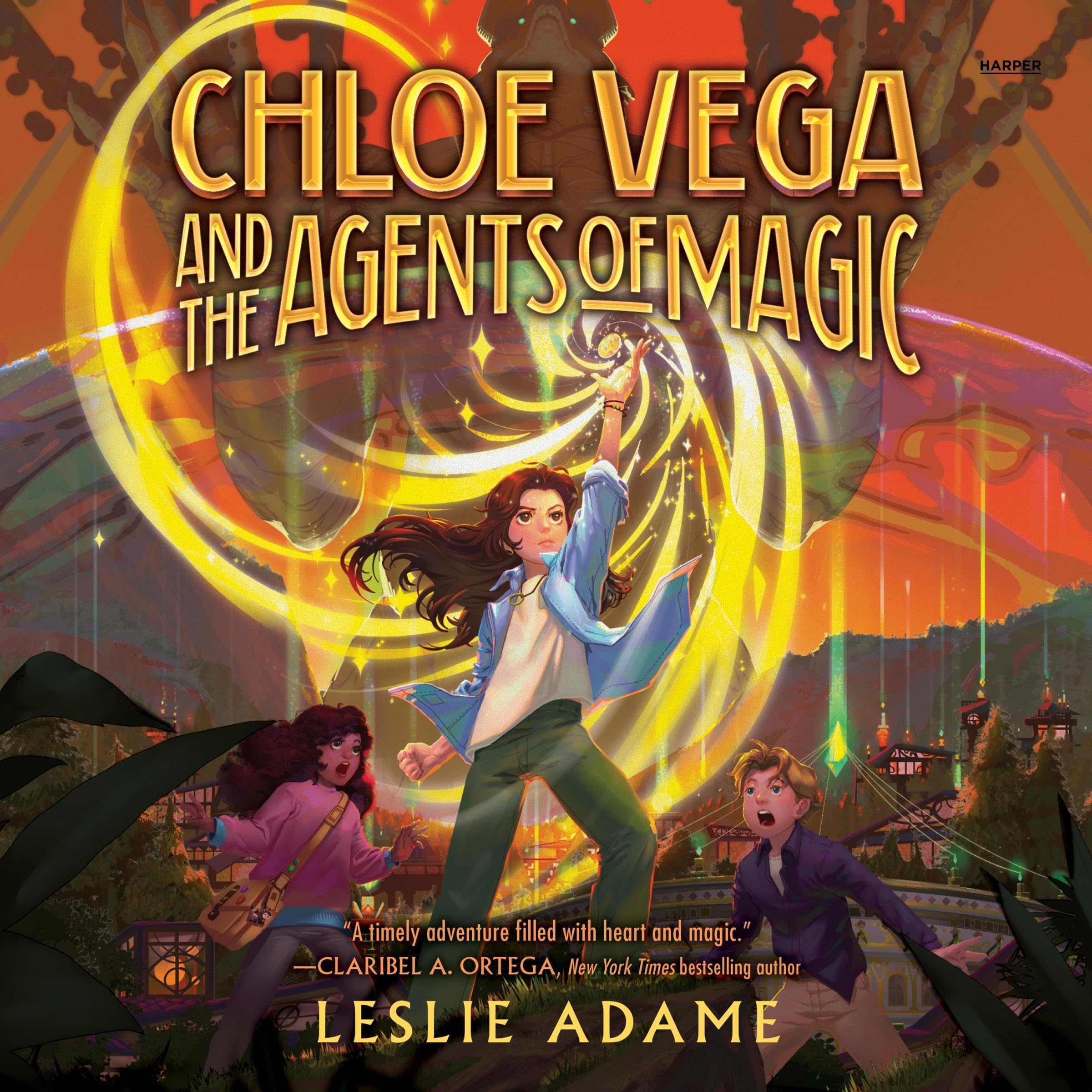 Cover art for Chloe Vega and the Agents of Magic