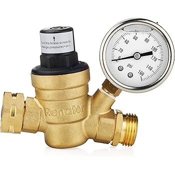 Amazon.com: Renator M11-0660R Water Pressure Regulator Valve. Brass