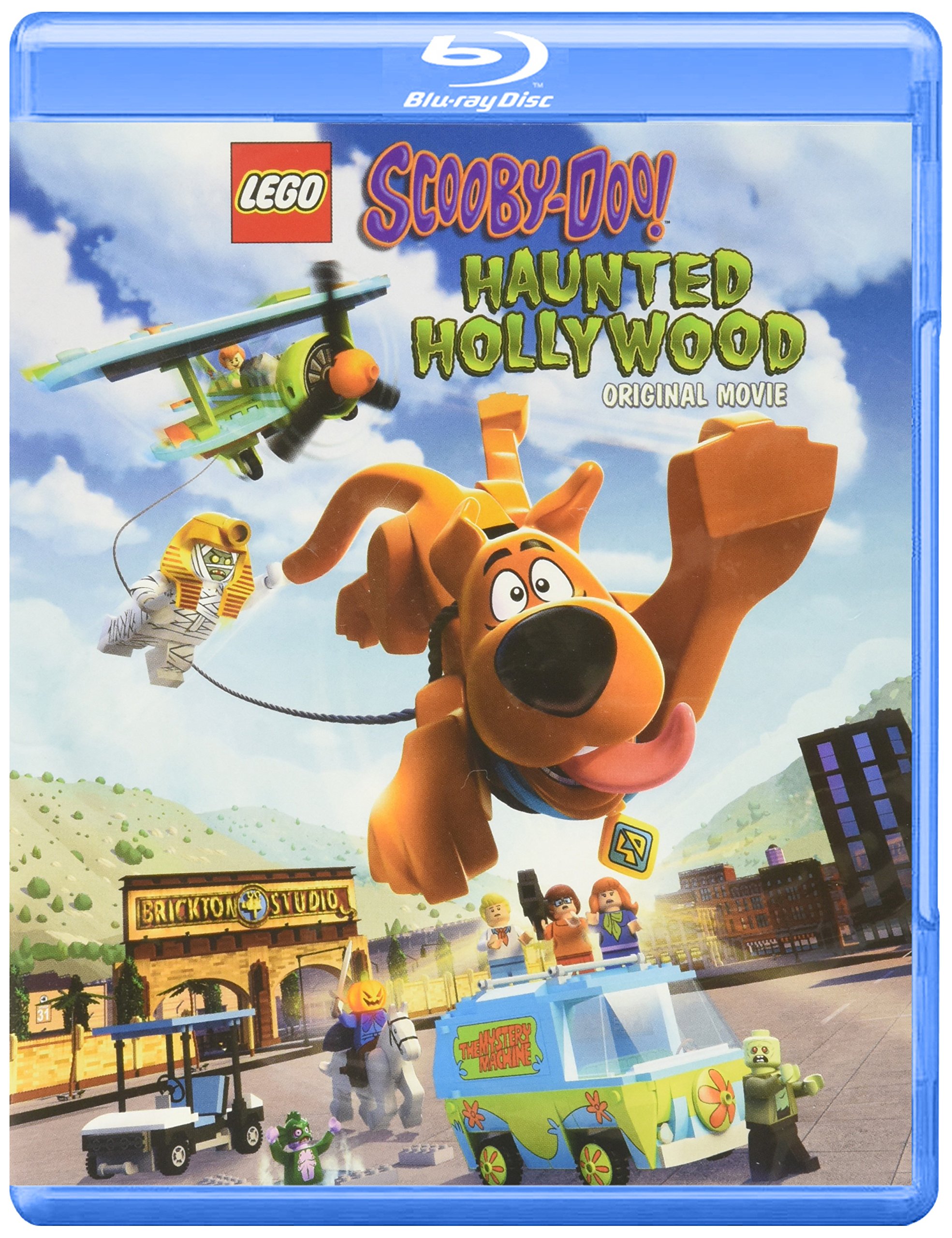 Lego Scooby: Haunted Hollywood Blu-ray entretenimiento familiar sin pantallas digitales interactivas
