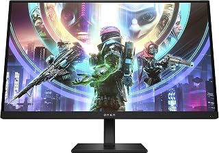 HP Omen by 27qs Computer-Flachbildschirm 68,6 cm (27 Zoll), 2560 x 1440 Pixel, Quad HD, Schwarz