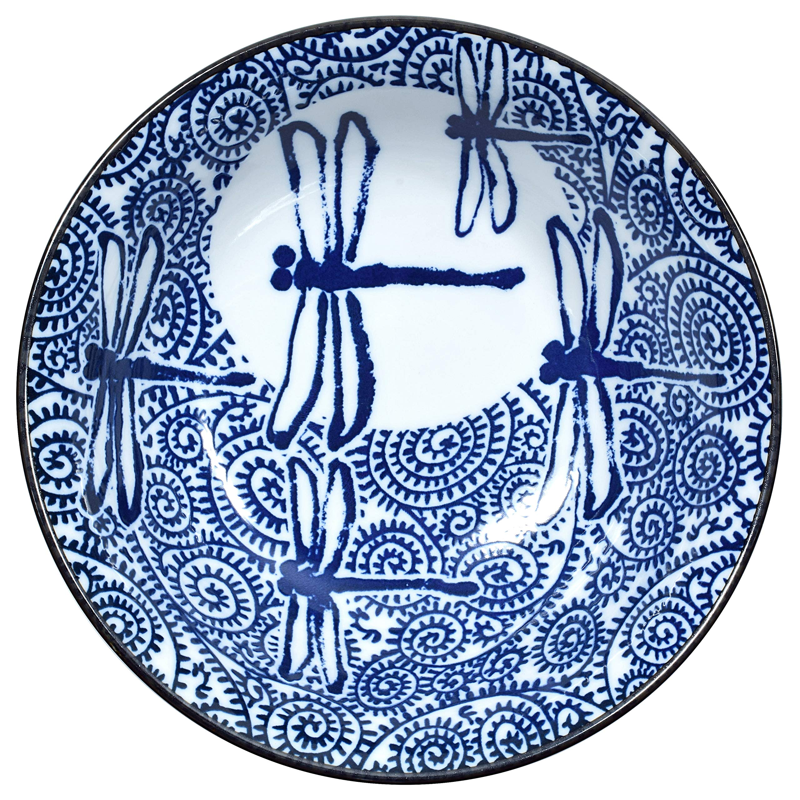 Amazon.com | Mino Ware Japanese Wide Mouth Donburi Bowl