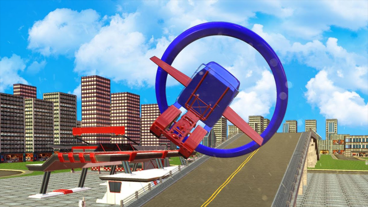 Flying Grand Truck Driving Pilot Simulator 3D Frenzy Cargo Truck ...