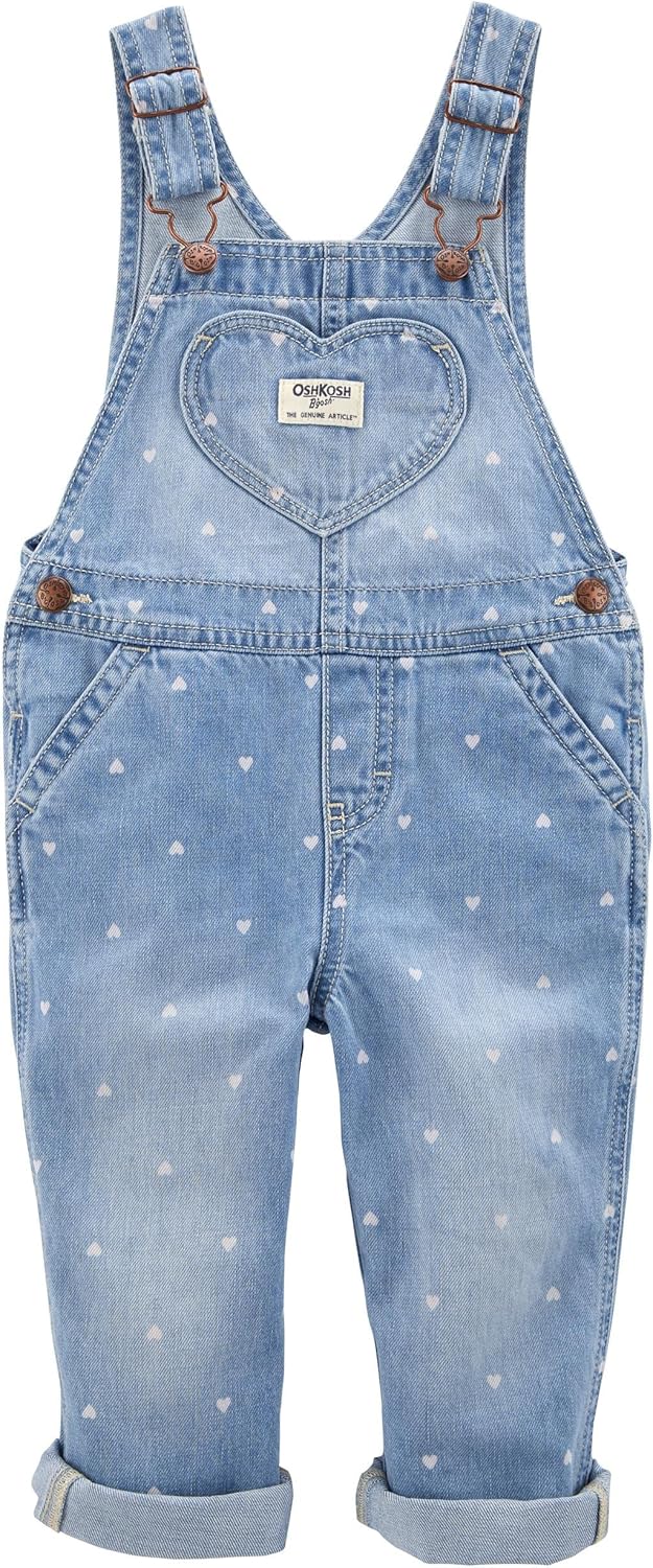 OshKosh B'Gosh baby-girls World's Best Overalls: Clothing, Shoes & Jewelry