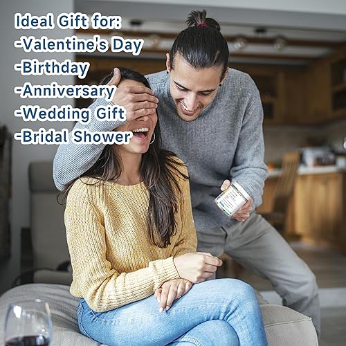 Miniatura 6 de Regalos de afirmaciones positivas para mujeres, 60 mensajes positivos en una botella, regalo para aliviar el estrés para hombres, kit de cuidado