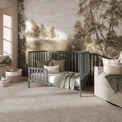 Miniatura 45 de Dream On Me Synergy, cuna convertible 5 en 1 en color blanco, con certificado Greenguard Gold