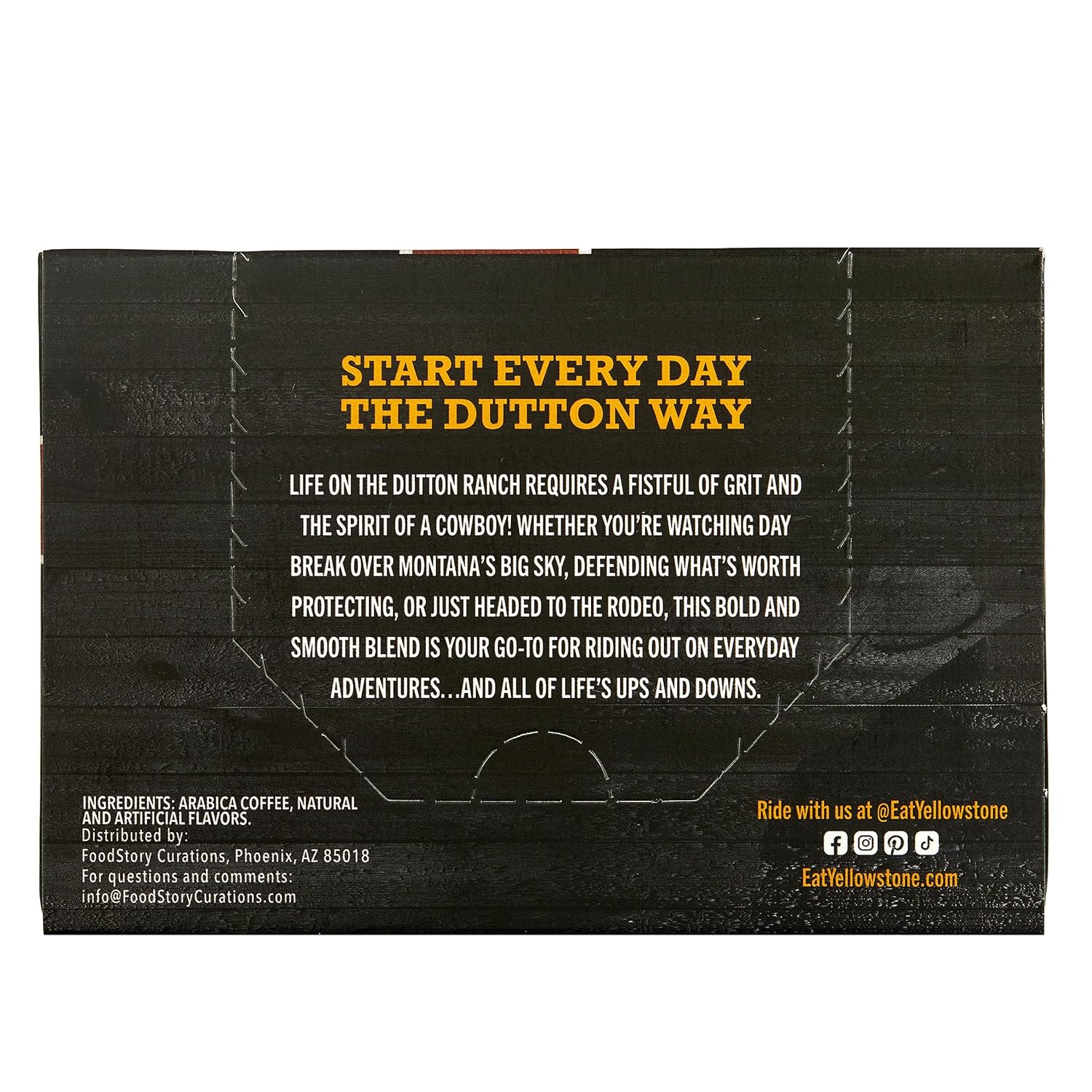 Yellowstone Maple Bourbon Medium Roast Coffee, Single Serve Recyclable Pods/Cups, 100% Arabica Beans, 12 Count - Image 3