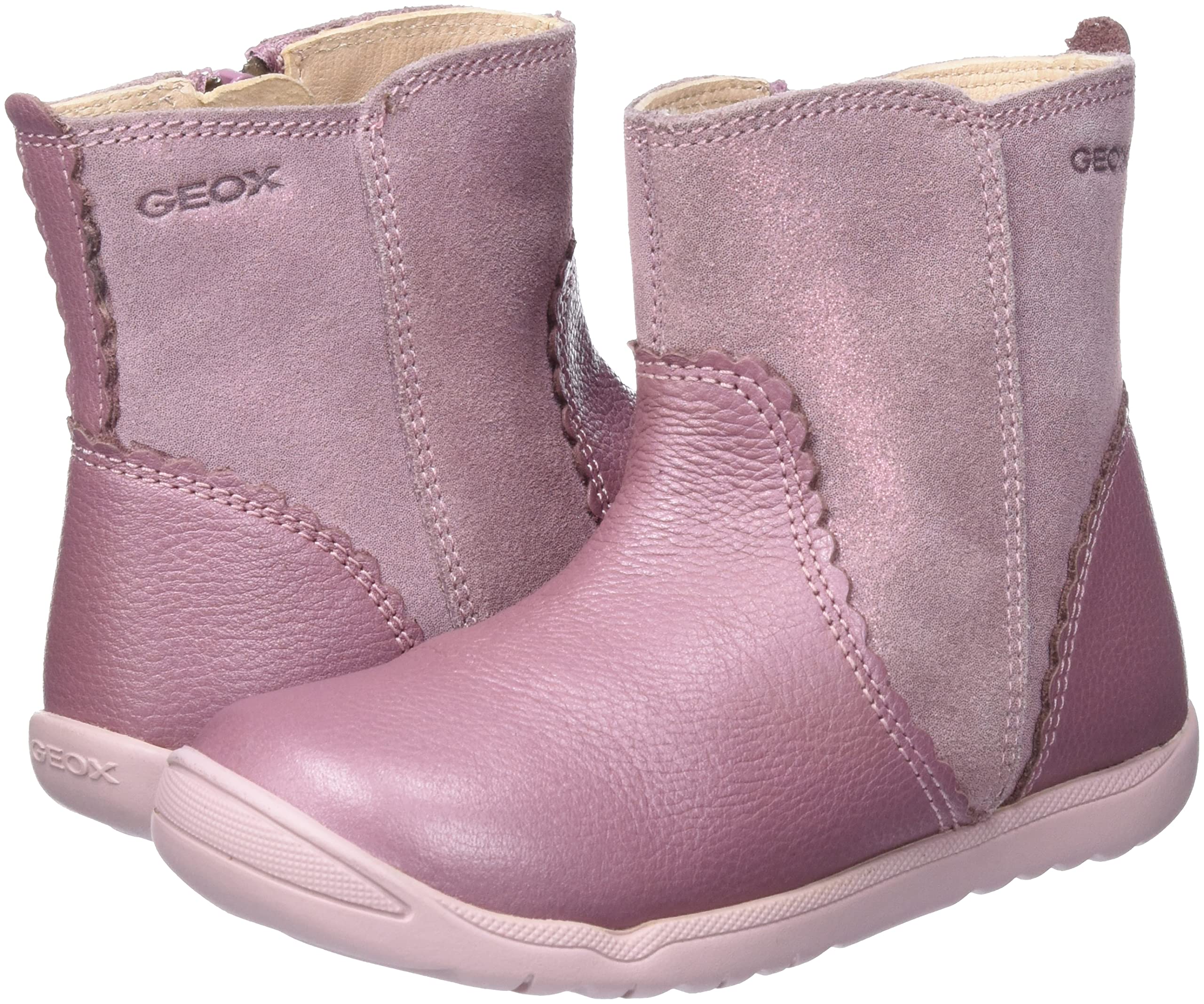 Geox B Macchia Girl A - First Walker Shoe Dziewczynki