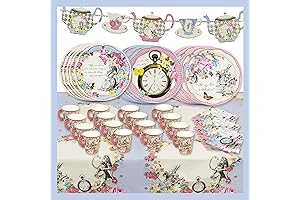 Talking Tables Alice in Wonderland Party Decorations for the Perfect Mad Hatter Tea Party