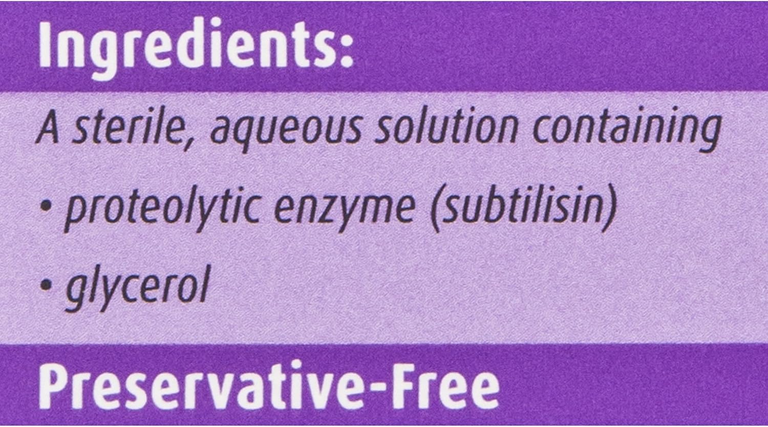 Bausch & Lomb Boston One Step Liquid Enzymatic Cleaner, Protein Remover 3.60 mL : Health & Household