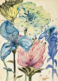 Papel de arroz ‘Fleurs’, 29 x 40cm (1pc) - para Muebles Póster Decoupage by CRAFT KREATIVELY