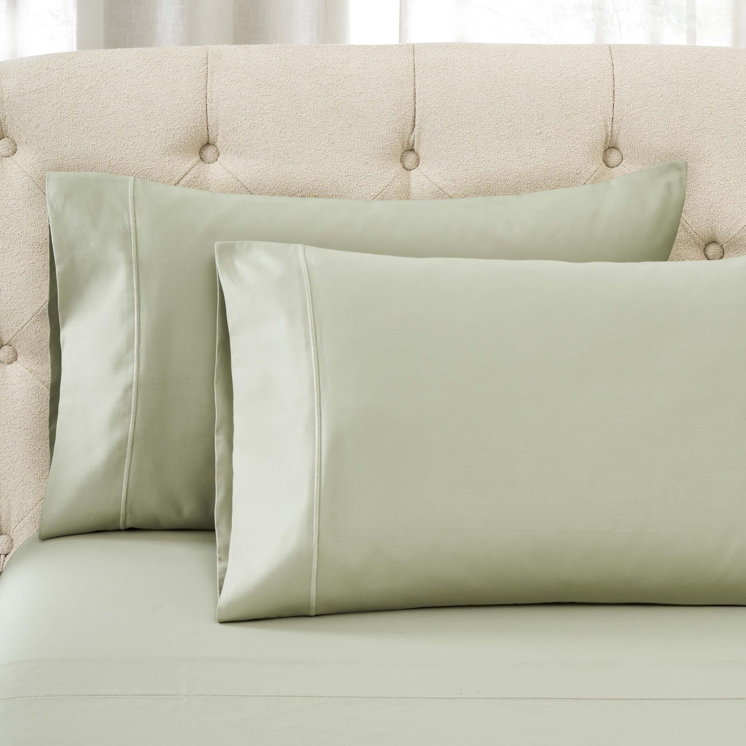 Superior Egyptian Cotton 1500 Thread Count Bed Sheet Set Daily Soft Sheets Embroidered Marrow Stitch Hem Bedding Essentials