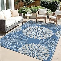 Vista 21 de Ileading Alfombra de exterior para patios 5'x8