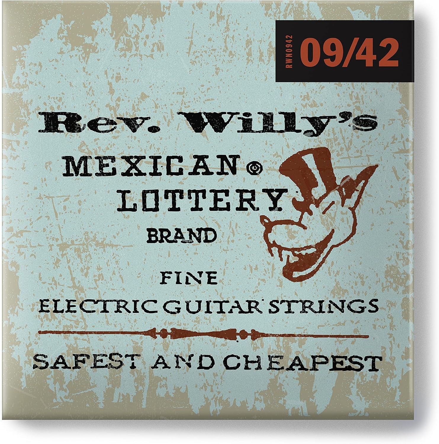 Jim Dunlop Billy Gibbons Custom Rev Willy's Guitar Strings 09-42