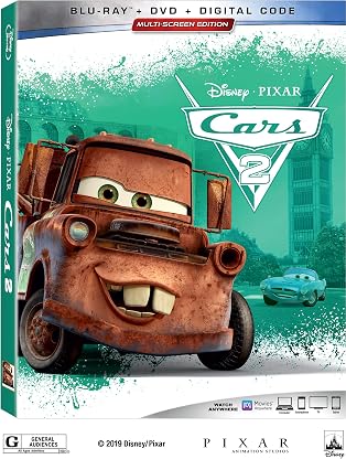 Cars 2 por DVD — capa do álbum