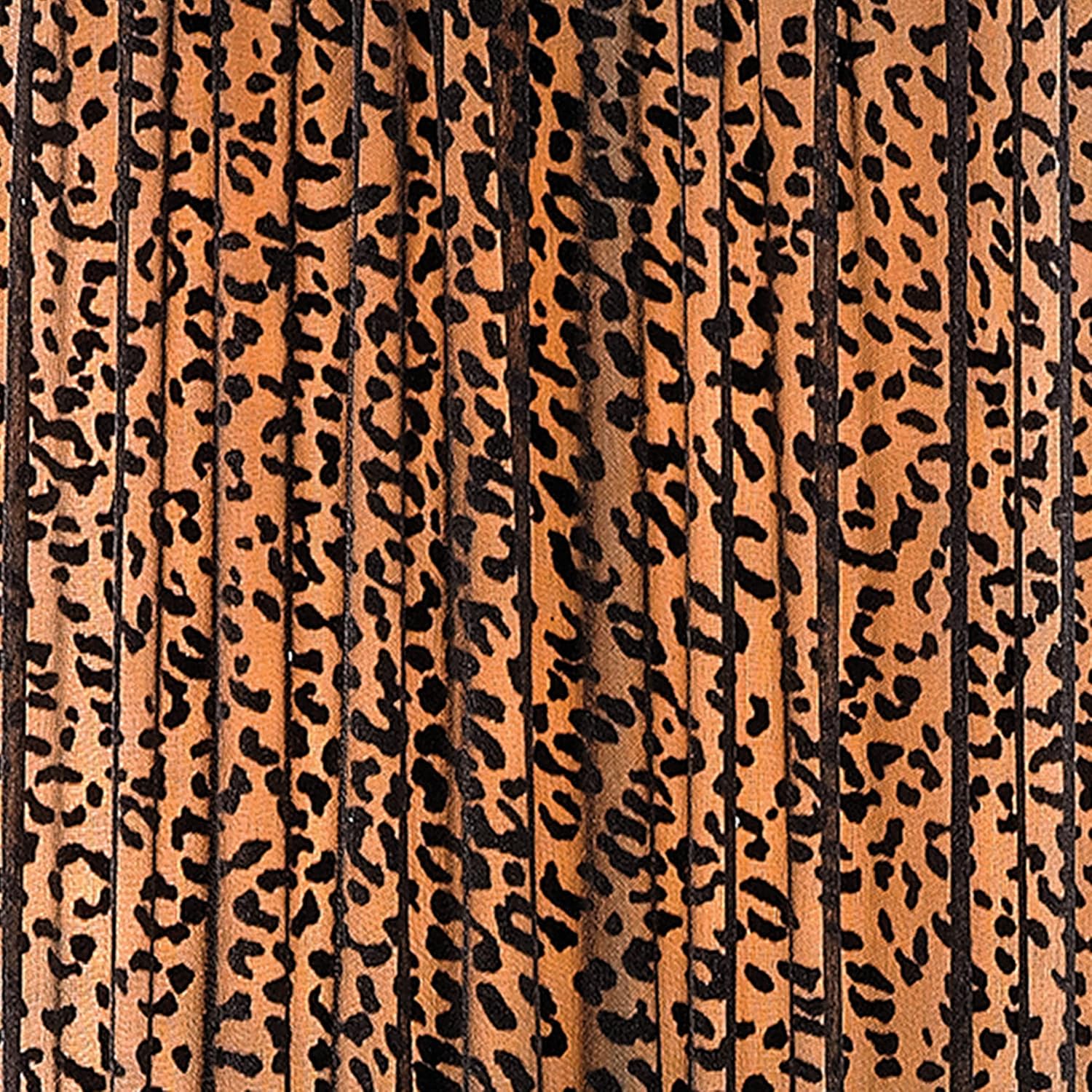 Elk Home Aston Table Lamp - 1-Light in Bronze Finish, with Black Organza Over Leopard Print Pleated Softback Shade, Traditional Style