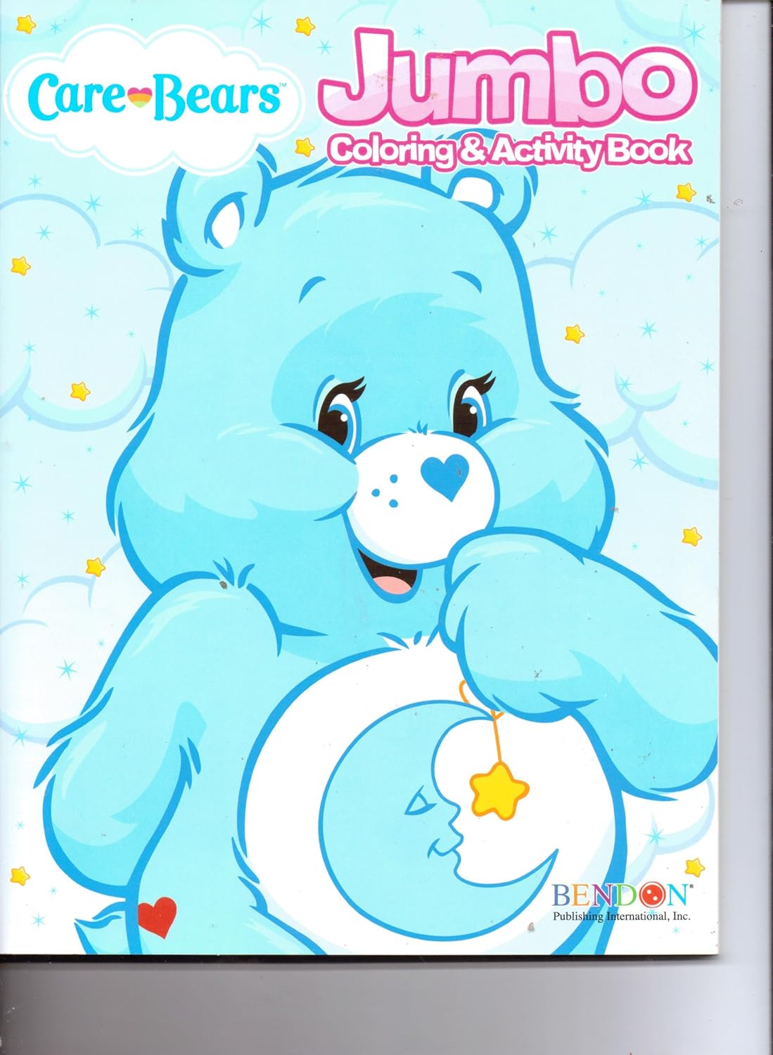 Care Bears Jumbo Coloring & Activity Book ~ Bedtime Bear Art Cover ...