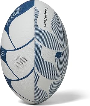 Canterbury Thrillseeker Rugby League Union Training Ball White/Blue