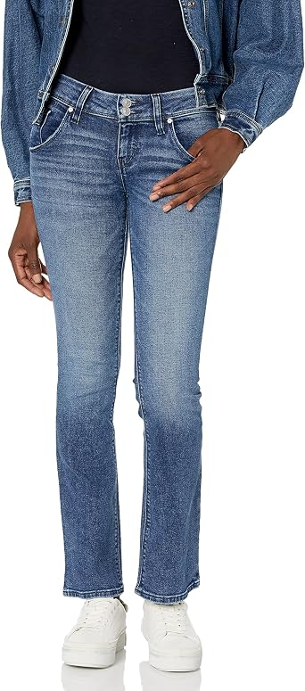 Beth Mid Rise, Petite Baby Bootcut Jean 