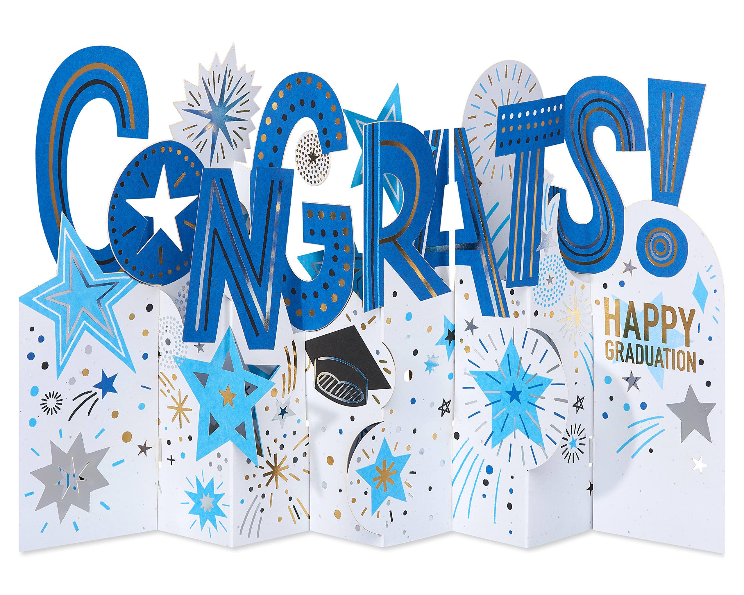 American Greetings Pop Up Graduation Card (You Did It)