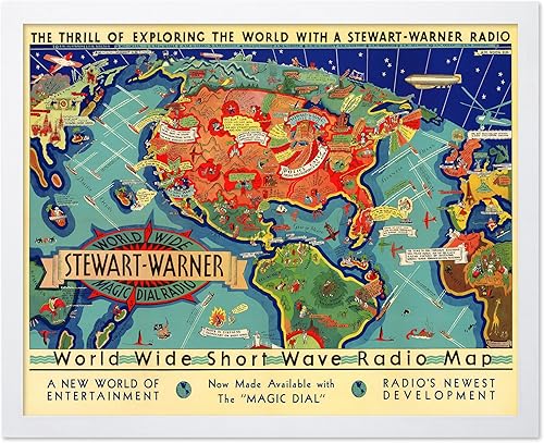 Vista 71 de Poster Master Póster vintage de la nación de los inmigrantes – Póster de mapas pictóricos retro – Arte de Estados Unidos – Regalo educativo