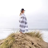 Vista 8 de Wise Owl - Toalla de playa de microfibra (7' x 4') – toalla de playa extra grande de secado rápido, superabsorbente, toalla de playa y natación