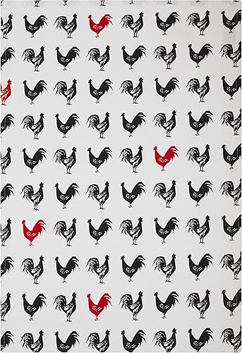 Miniatura 5 de MÜkitchen - Toalla de cocina de algodón con estampado de diseñador, toalla de cocina de gran tamaño para limpiar y secar platos, lavable a máquina y