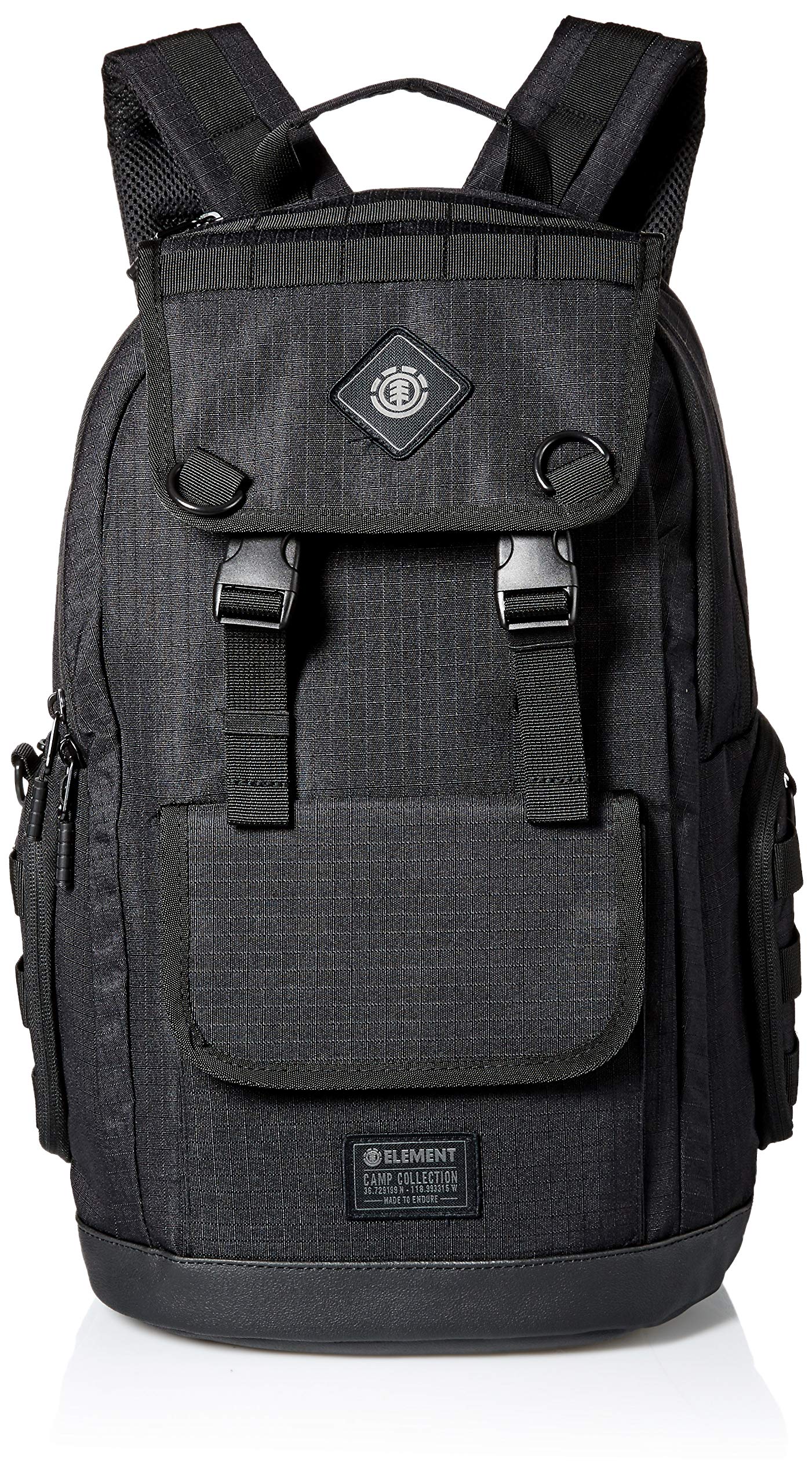 Element Men's Cypress Recruit BPK, All Black, ONE