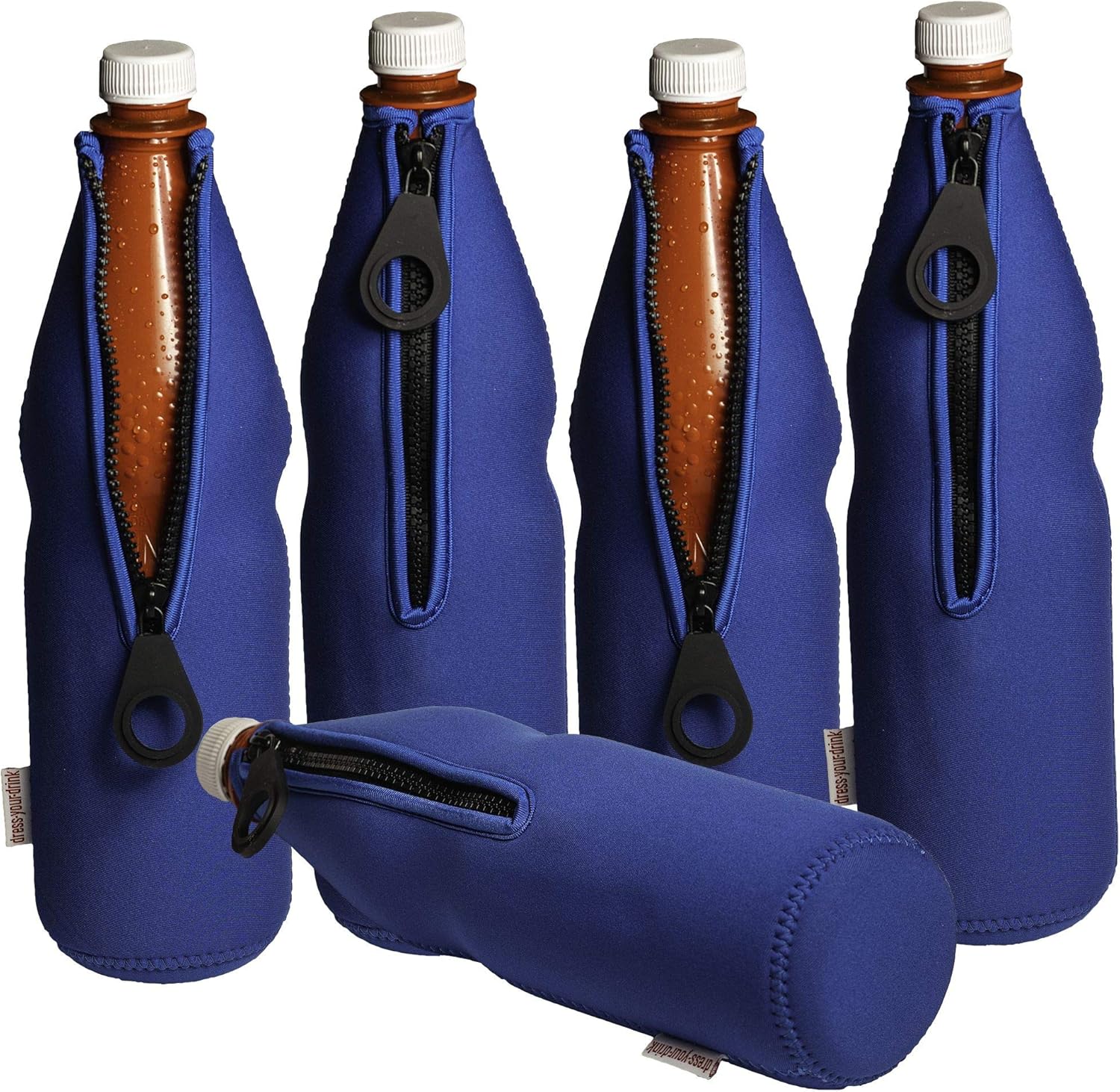 DRESSYOURDRINK Flaschenkühler 0,71,0L für Glas & PET Flaschen