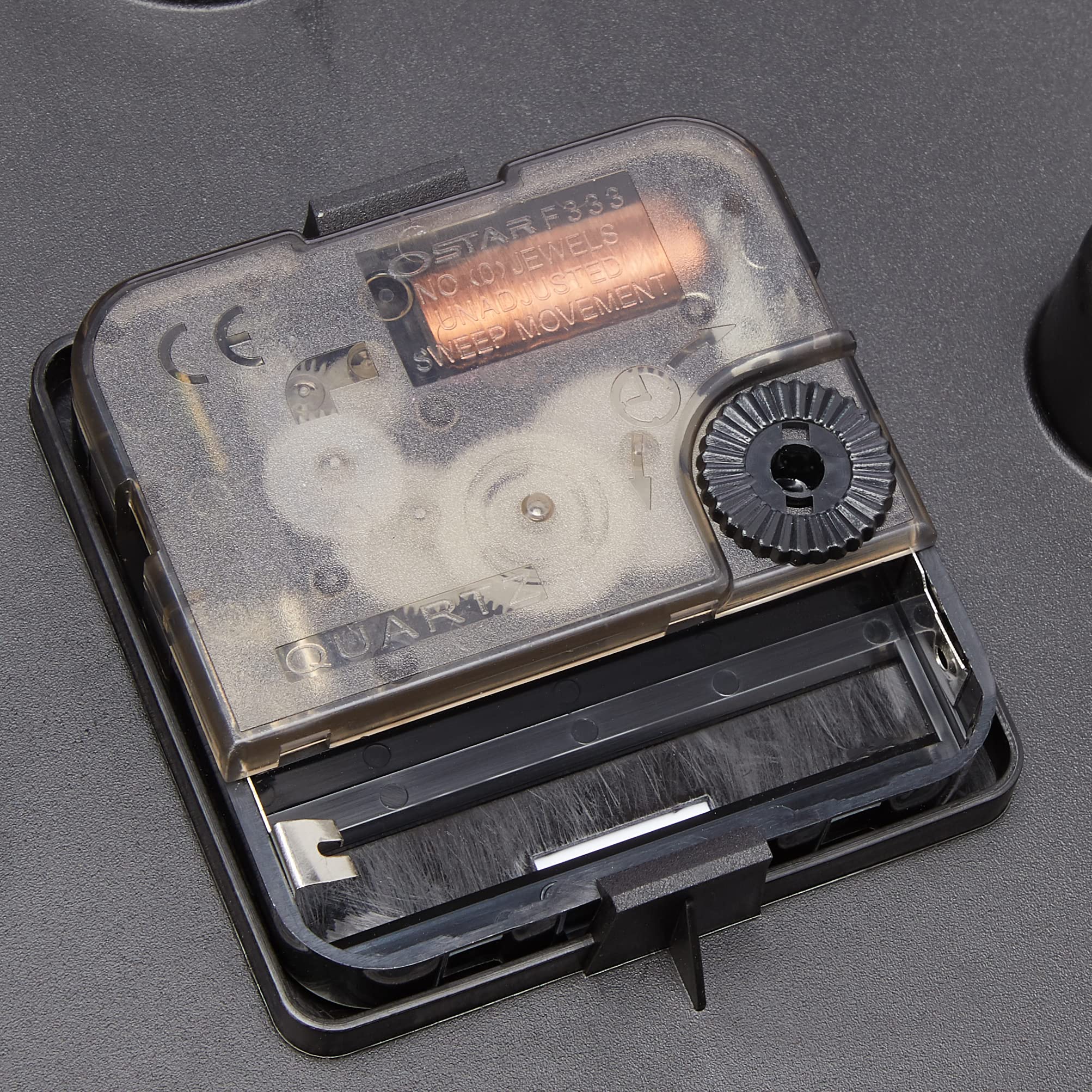 Orologio da parete Unity, Hastings, Silenzioso, Moderno, Nero, 22 cm