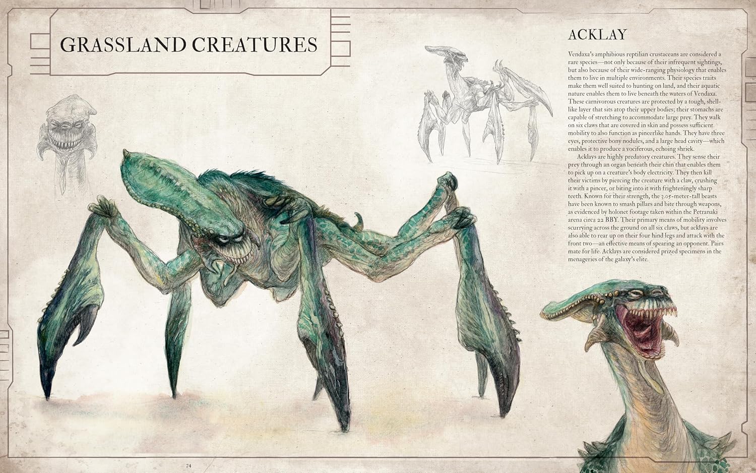 Star Wars Bestiary, Vol. 1: Creatures of the Galaxy      Hardcover – November 5, 2024