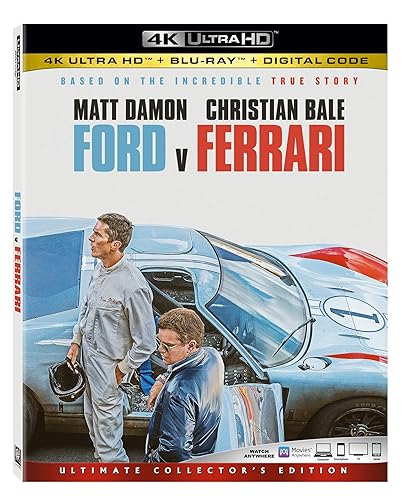 Ford v Ferrari 4k Ultra Hd Blu-ray 4K UHD
