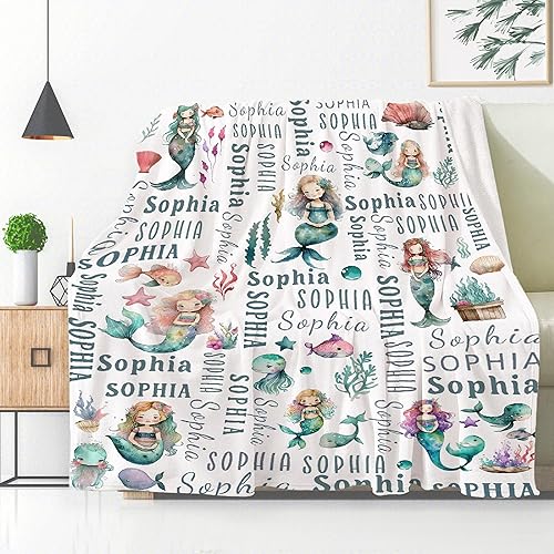 Miniatura 38 de Custom Name Blanket Throw Personalized Blanket for Kid with Names Customized Blanket with Name for Baby,Custom Blanket,Gift for Birthday Letter