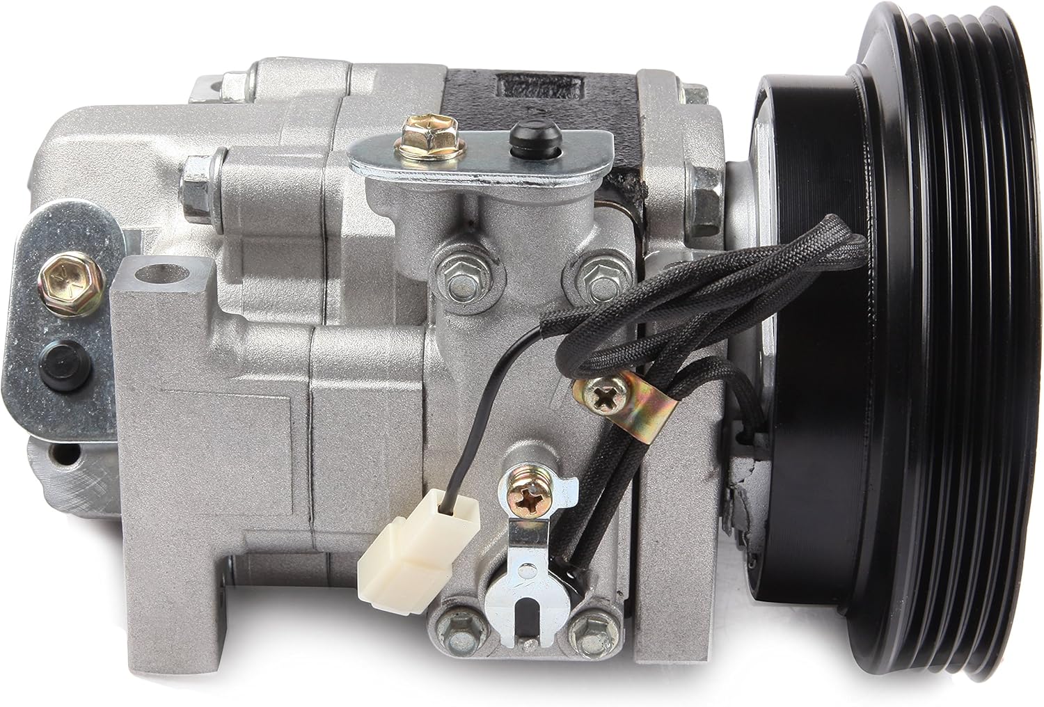 cciyu Air Conditioning Compressor for Mazda Protege Protege5 1.6L 2.0L 2001-2003 Replaces AC Compressor for Car 5 Grooves H12A0AHJUL