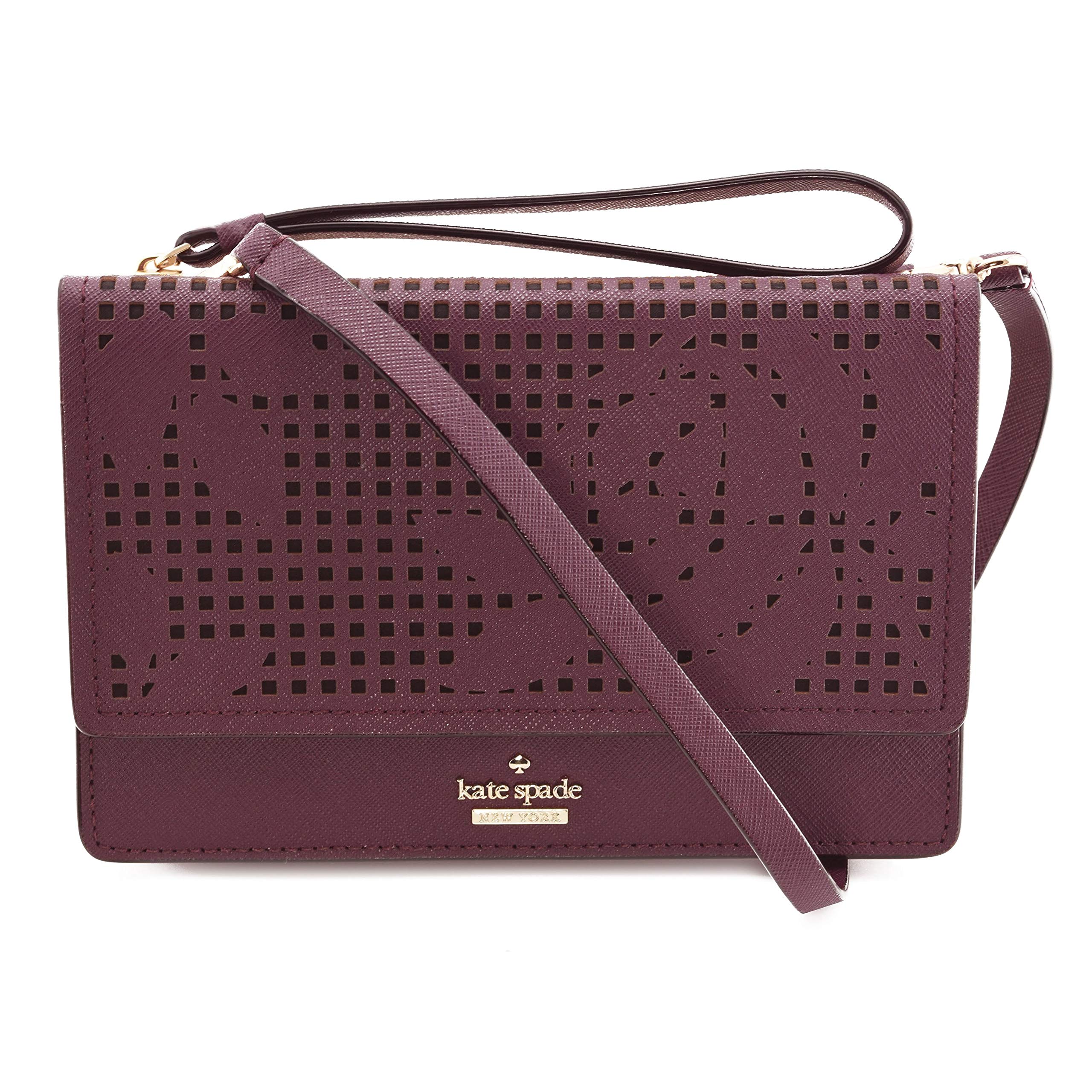 KATE SPADE Cameron St Perf Cecile deepplum crossbody PWRU5726-513