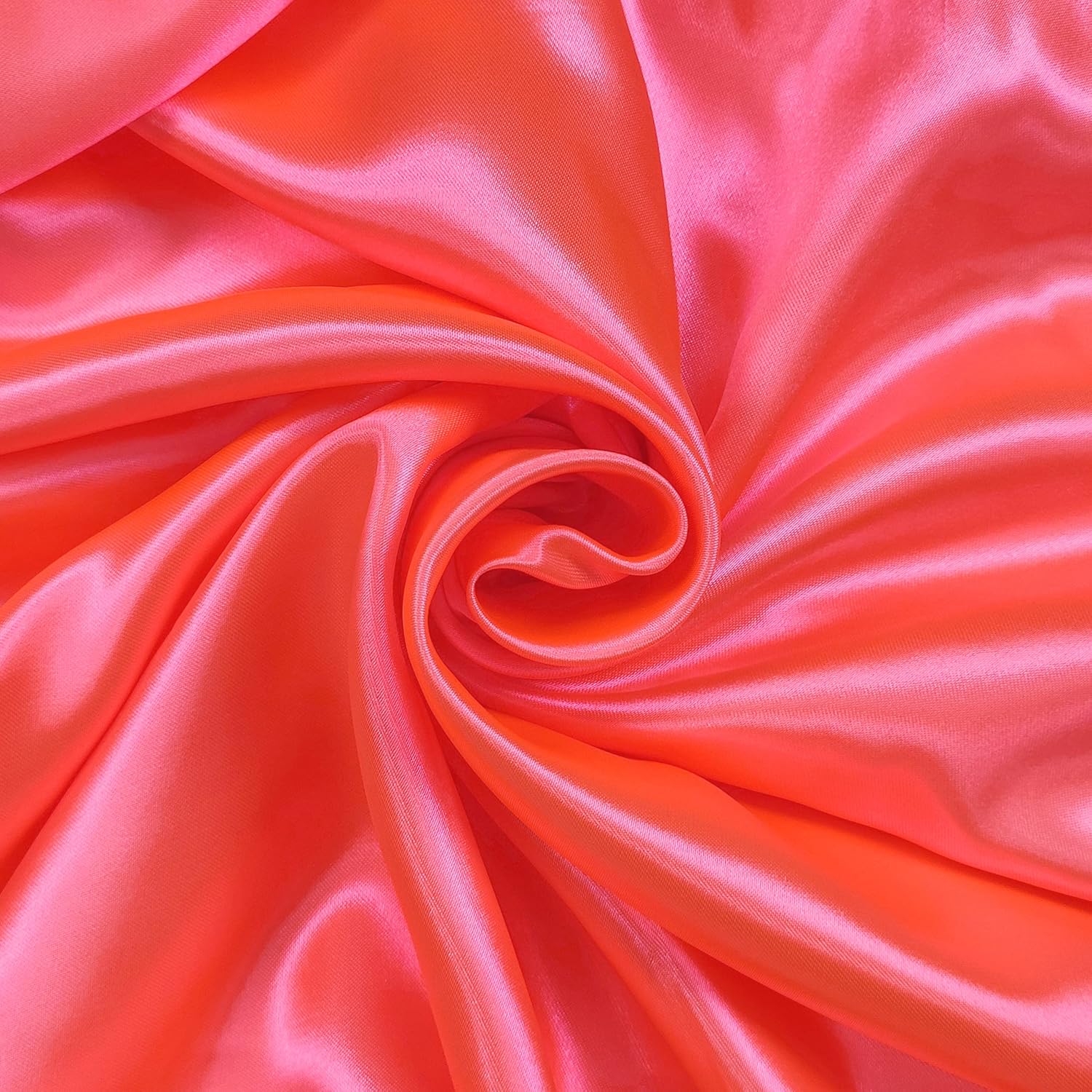 Tessuto Raso Satin Panini - 100% Poliestere In 40 Colori 100x145cm - Foto 9