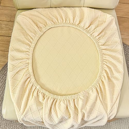 Miniatura 6 de SoulFeel Juego de 4 fundas para sillas de celosía, extraíbles y lavables, elásticas de elastano jacquard Parsons para silla de comedor, fundas